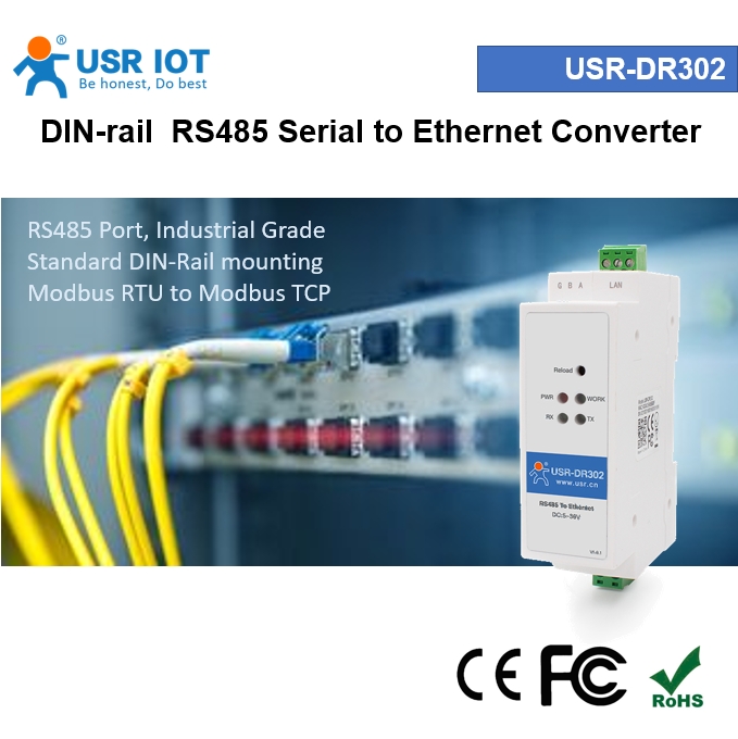 Dinrail Modbus RS485 Serial to Converter OnDemand Enterprise Solution Singapore